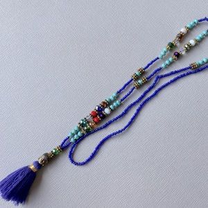 Seed Bead Buddha Necklace